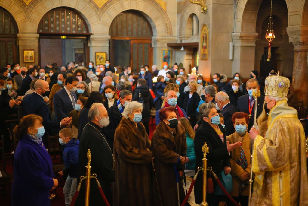 Mgr Emmanuel, métropolite de Chalcédoine à Paris