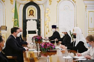 Le patriarche de Moscou Cyrille a rencontré le ministre serbe des Affaires étrangères