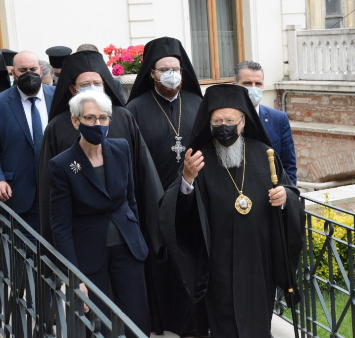 La secrétaire d’État adjointe des États-Unis a rendu visite au patriarche Bartholomée