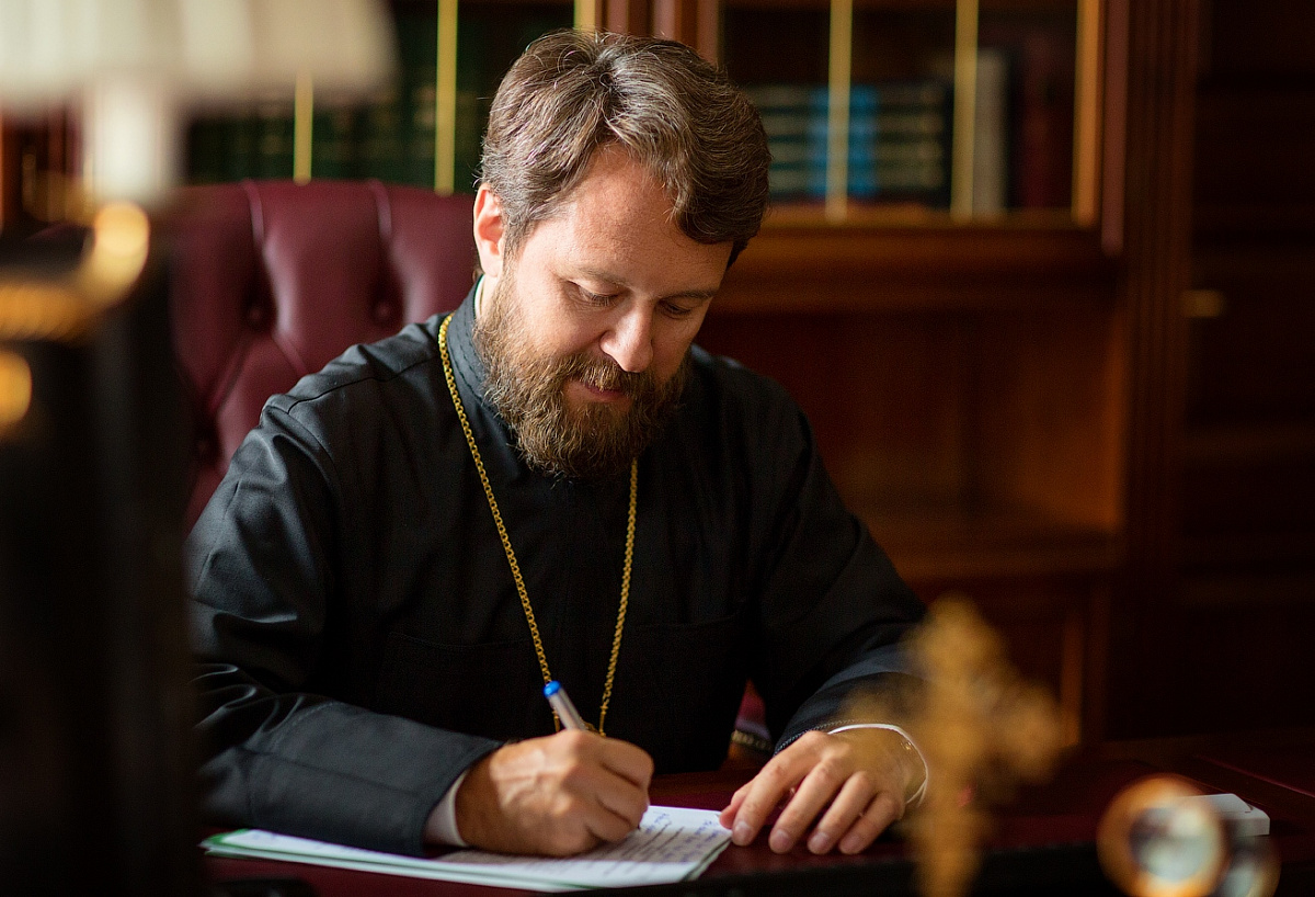 Mgr Hilarion : Le Département des relations ecclésiastiques extérieures défend les frontières sacrées de notre Église