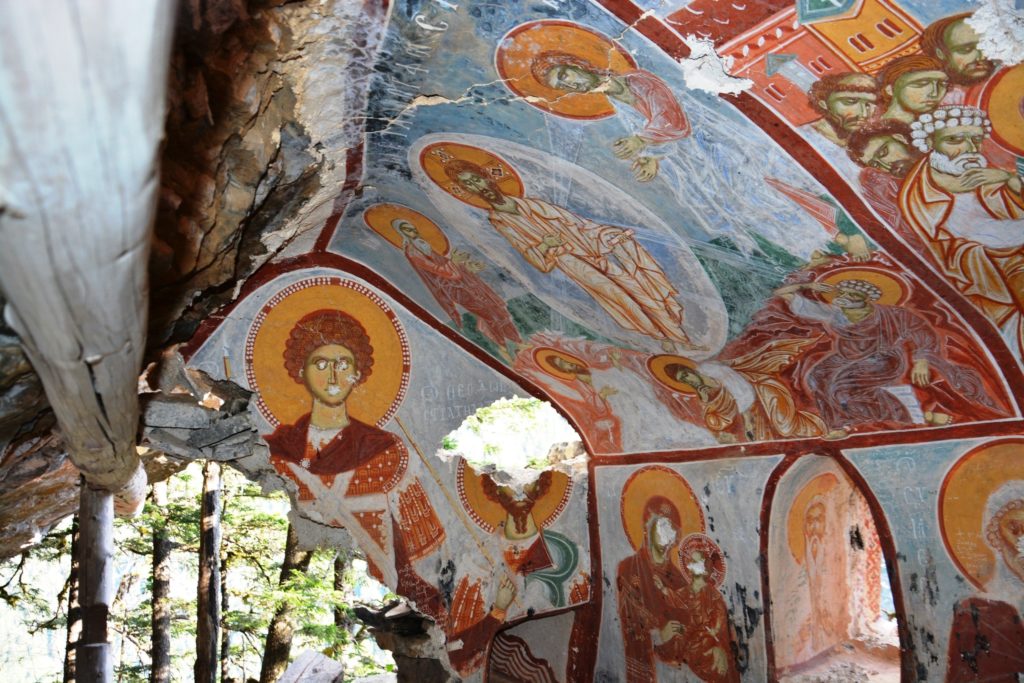 Une chapelle « secrète » a été retrouvée au monastère de la mère de dieu de soumela