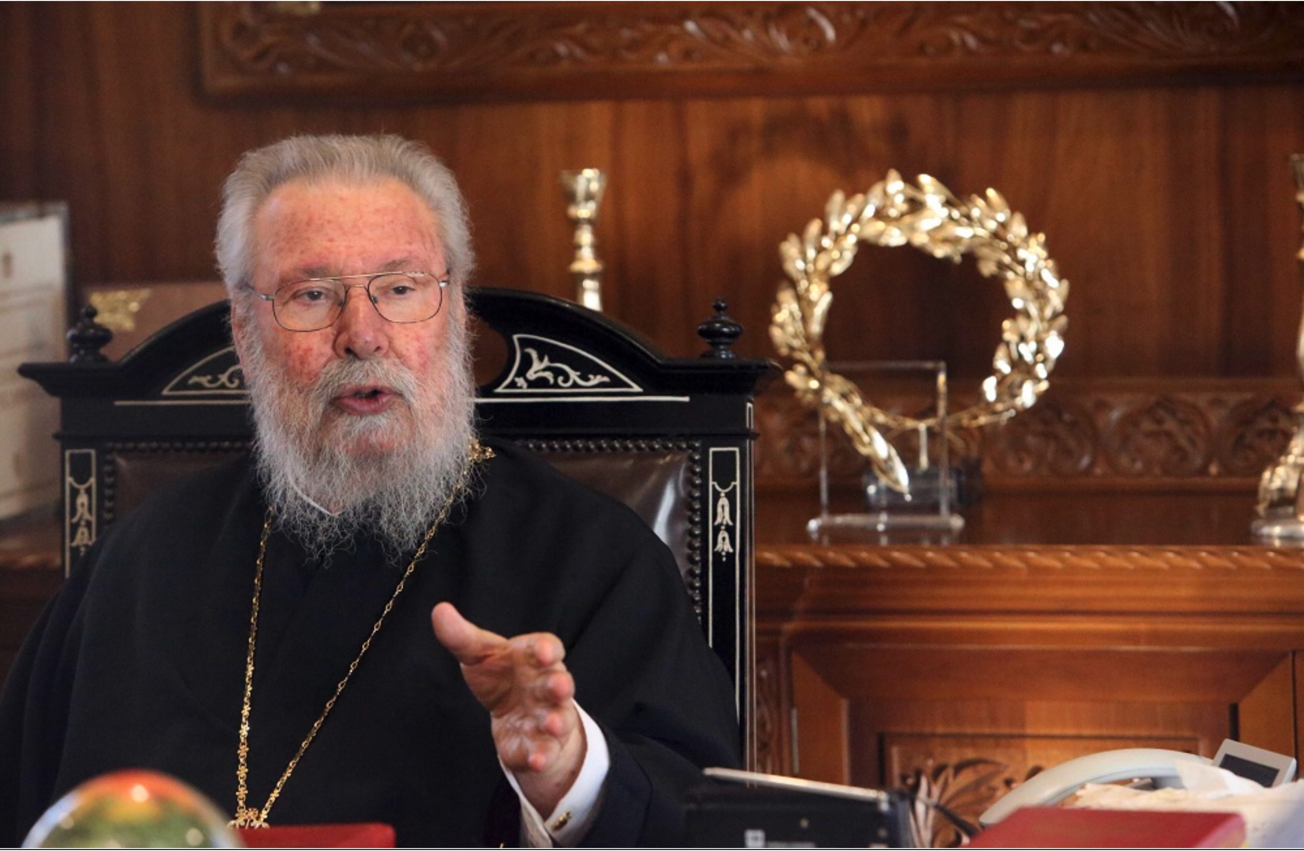 L’archevêque de Chypre : « Je congédierai ceux qui ne sont pas vaccinés »