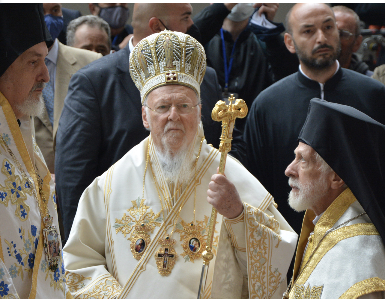 Le patriarche Bartholomée « Je viens à Kiev avec un message d’amour et d’unité, en priant pour tous ceux qui vivent en Ukraine »