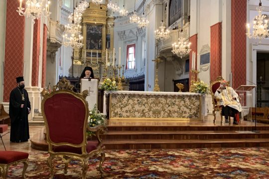 Le patriarche œcuménique Bartholomée au clergé de Bologne : “Non aux ghettos ethno-nationalistes !”