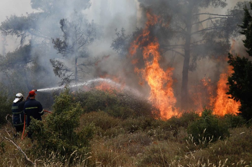 Un incendie s’est déclaré ce matin dans le sud-ouest du Mont Athos