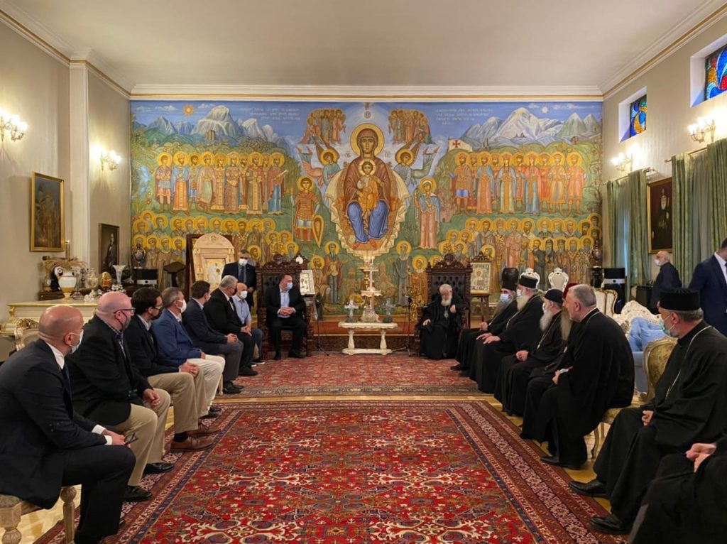 Des membres du Congrès américain ont rencontré le patriarche-catholicos de Géorgie