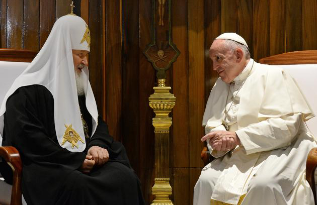 L’Église orthodoxe russe annonce une nouvelle rencontre du pape François et du patriarche Cyrille