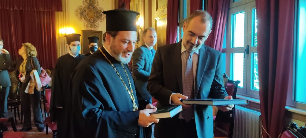 Le vice-ministre des Affaires étrangères de la Grèce a visité l’École théologique de Halki