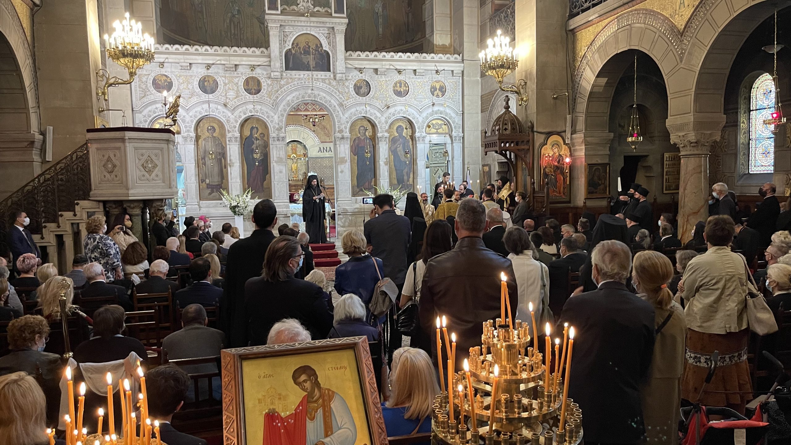 Reportages vidéo de l’intronisation de Mgr Dimitrios, nouveau métropolite de France du Patriarcat de Constantinople