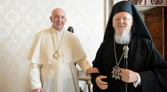 Le pape François au patriarche œcuménique : « Merci d’avoir indiqué la voie du dialogue ! »