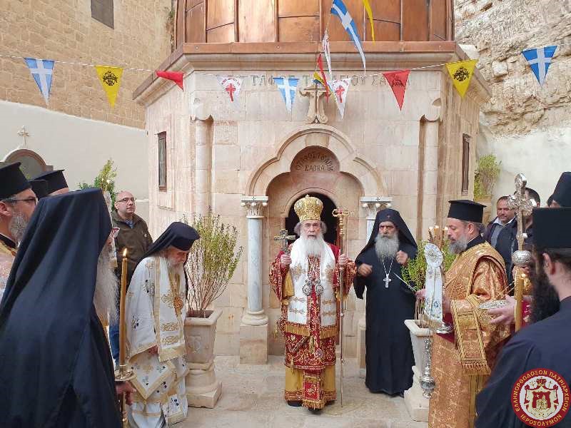 Trois jours de fête au monastère de saint sabbas