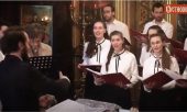 Vidéo du concert de chant byzantin au profit du monastère de Godoncourt à Paris le 19 décembre 2021
