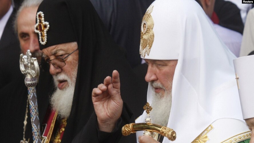 Le patriarche Élie II a remercié le patriarche Cyrille pour avoir reconnu l’Abkhazie et l’Ossétie du Sud comme parties de l’Église de Géorgie