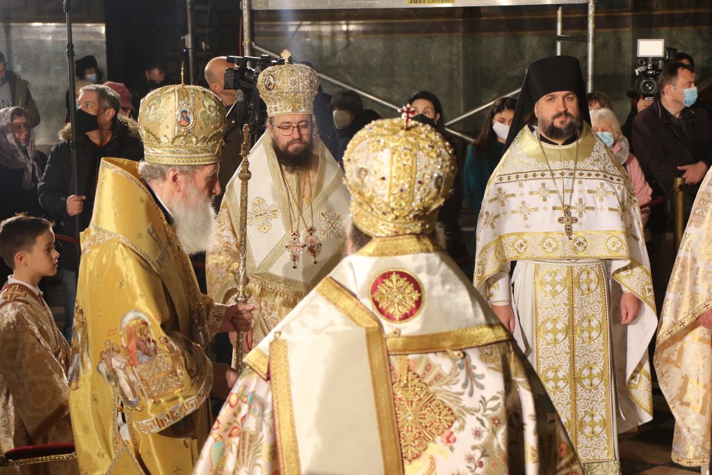 Le représentant de l’Église russe a concélébré la liturgie de la Nativité avec le patriarche Néophyte de Bulgarie