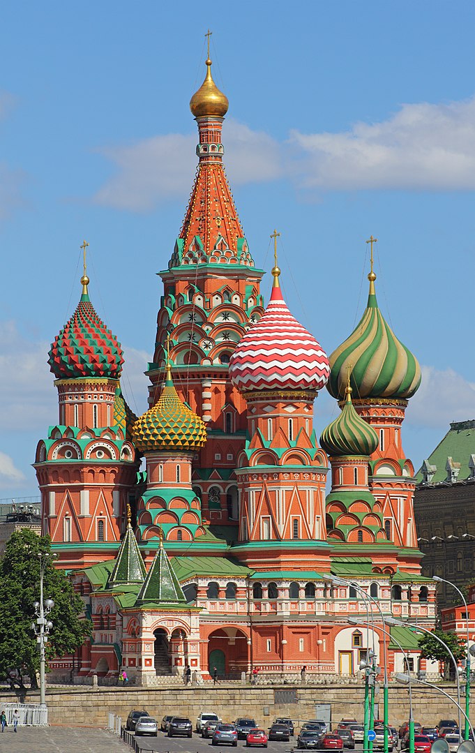 « cathédrale saint-basile, icône de la russie »