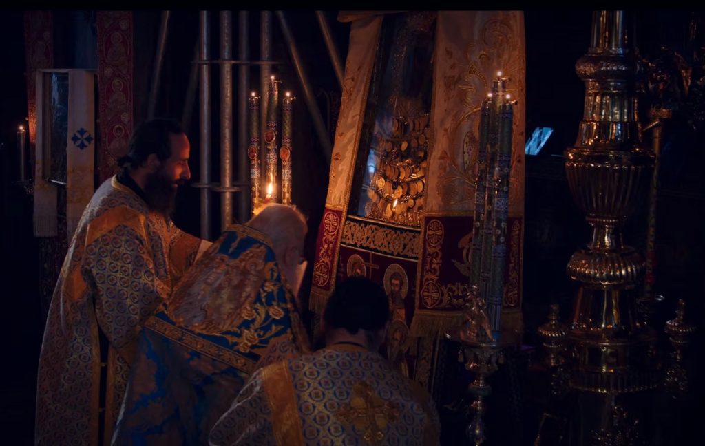 L’office de la Théophanie au monastère athonite de Vatopédi (vidéo
