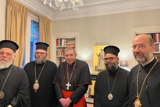 Mgr Dimitrios a rencontré le cardinal Kurt Koch