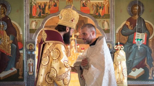 Ordination presbytérale de François Esperet et visite du cardinal Kurt Koch au Séminaire orthodoxe russe en France