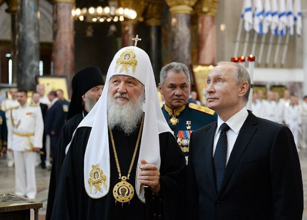 Le patriarche cyrille félicite le président russe vladimir poutine à l’occasion de la journée du défenseur de la patrie￼