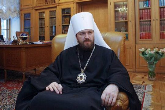 Le métropolite de Volokolamsk Hilarion est démis de ses fonctions de président du Département des affaires ecclésiastiques extérieures de l’Église orthodoxe russe 