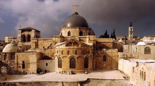 Des archéologues affirment que l’ancien autel de l’église du Saint-Sépulcre a été redécouvert