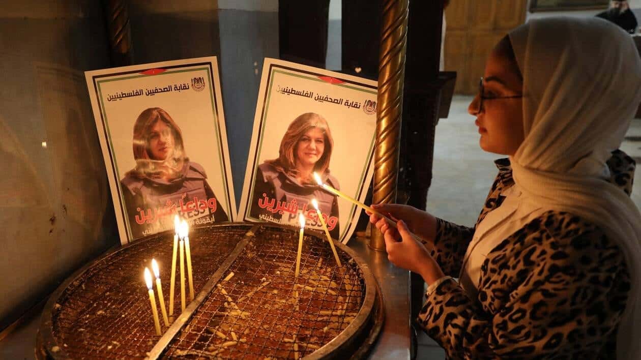 Le patriarche de Jérusalem pleure la disparition de la journaliste palestinienne Shireen Abu Aqla