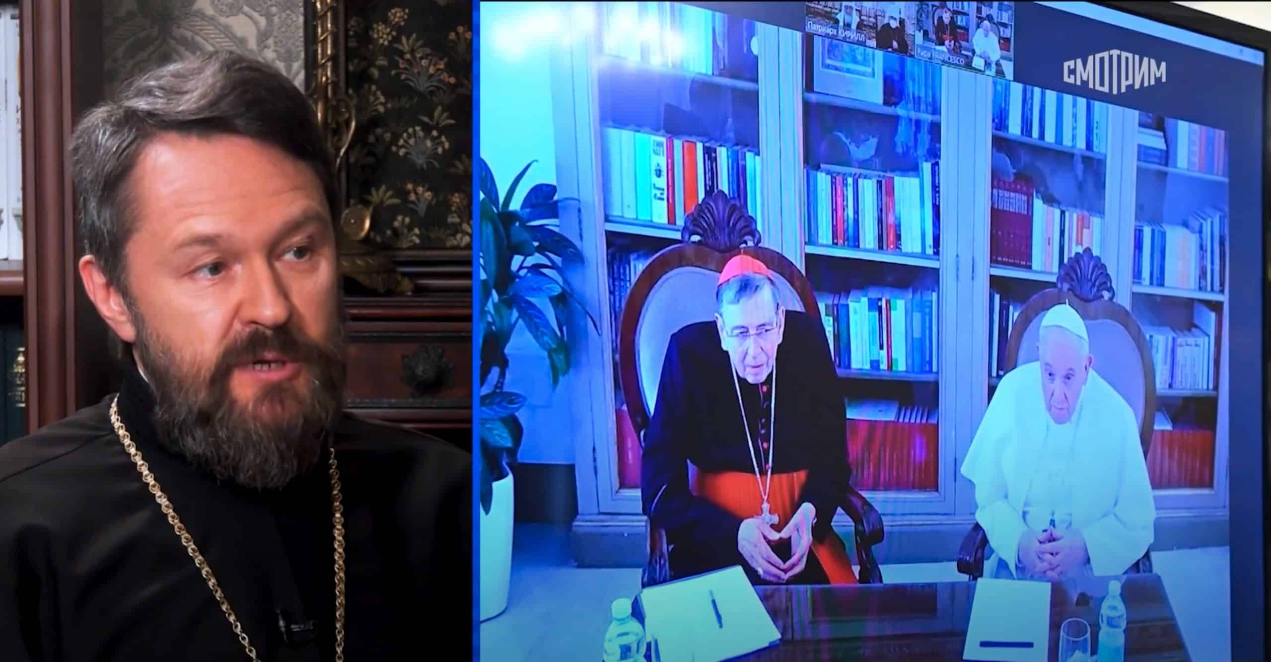 Le métropolite de Volokolamsk Hilarion a commenté la rencontre entre le pape François et le patriarche Cyrille