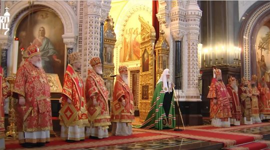 Le patriarche Cyrille : « Nous comprenons que Sa Béatitude le métropolite Onuphre et l’épiscopat doivent agir avec la plus grande sagesse possible aujourd’hui afin de ne pas compliquer la vie de ses fidèles »