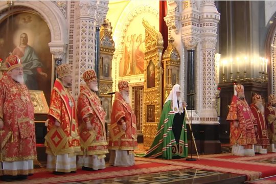 Le patriarche Cyrille : « Nous comprenons que Sa Béatitude le métropolite Onuphre et l’épiscopat doivent agir avec la plus grande sagesse possible aujourd’hui afin de ne pas compliquer la vie de ses fidèles »