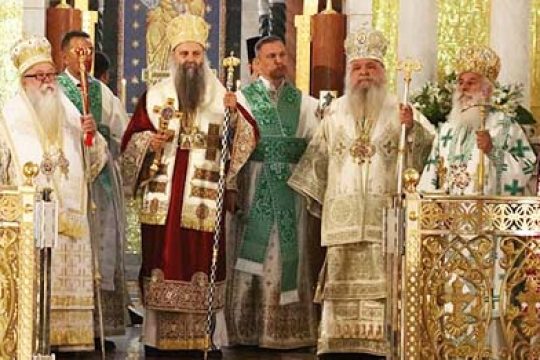 Le patriarche serbe Porphyre annonce sa visite à l’Église orthodoxe macédonienne – Archevêché d’Ohrid￼