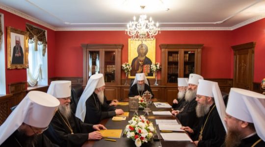 Déclaration du Saint-Synode de l’Église orthodoxe ukrainienne du 12 mai 2022￼