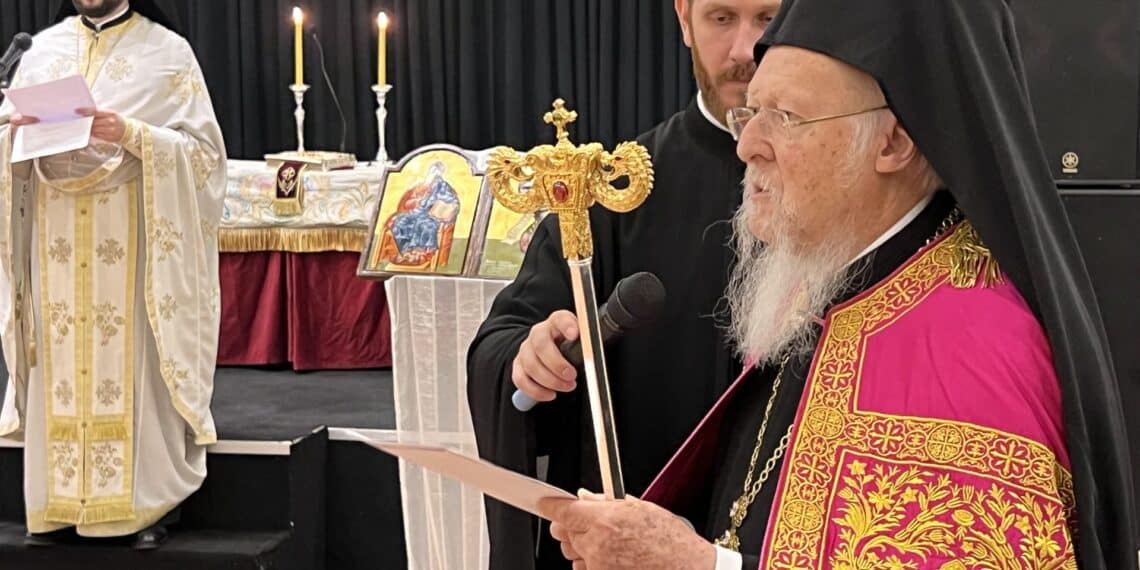 ￼Patriarche Bartholomée : « Le troupeau du Patriarcat est composé de tous ses enfants orthodoxes, quelle que soit leur origine ethnique »