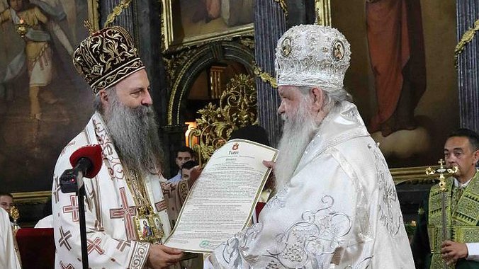 Le patriarche de Moscou Cyrille a envoyé une lettre à l’archevêque d’Ohrid et de Macédoine Stéphane