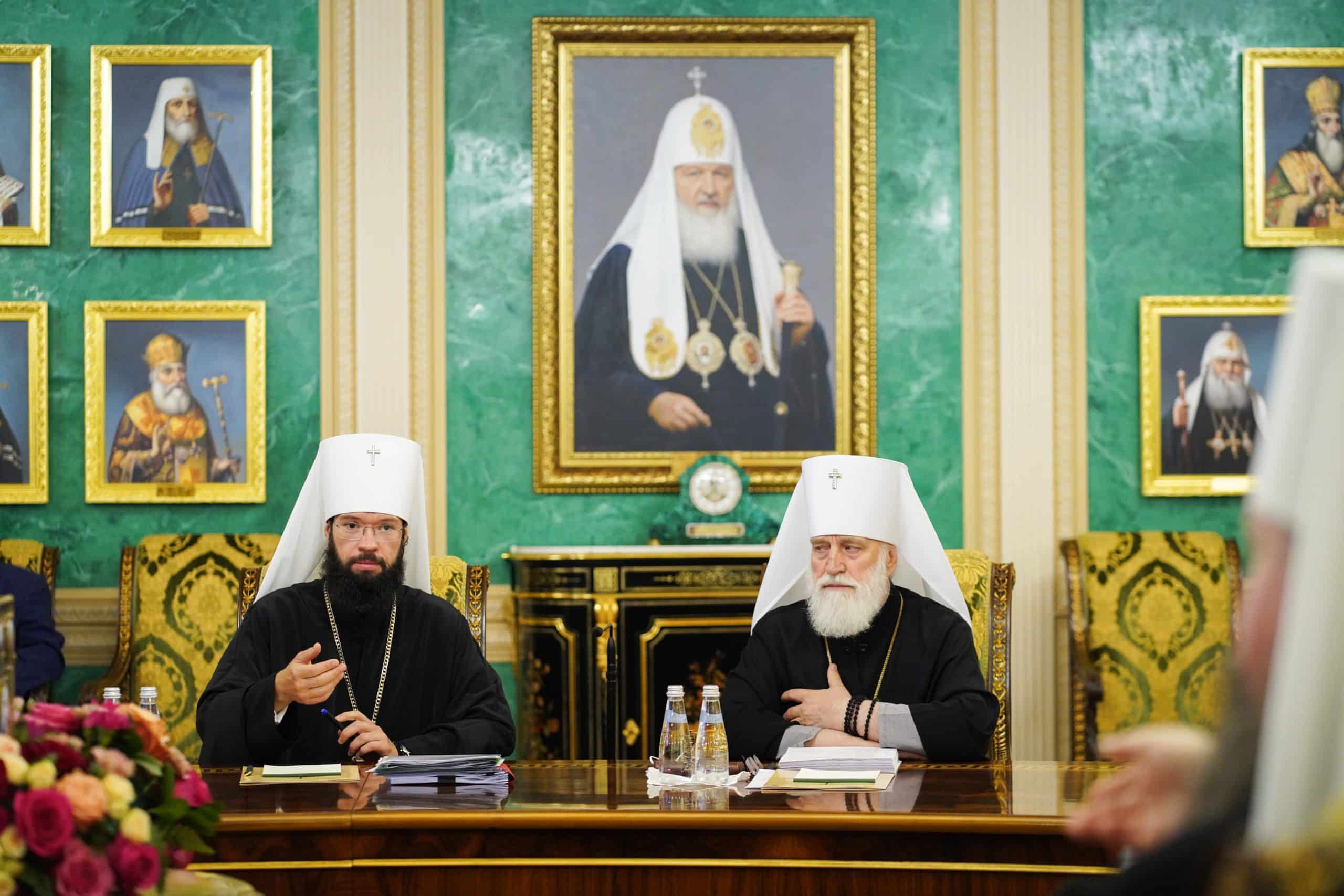 Le saint-synode de l’Église orthodoxe russe dissout le département des institutions du patriarcat de moscou à l’étranger et transfère ses fonctions au département des affaires ecclésiastiques extérieures