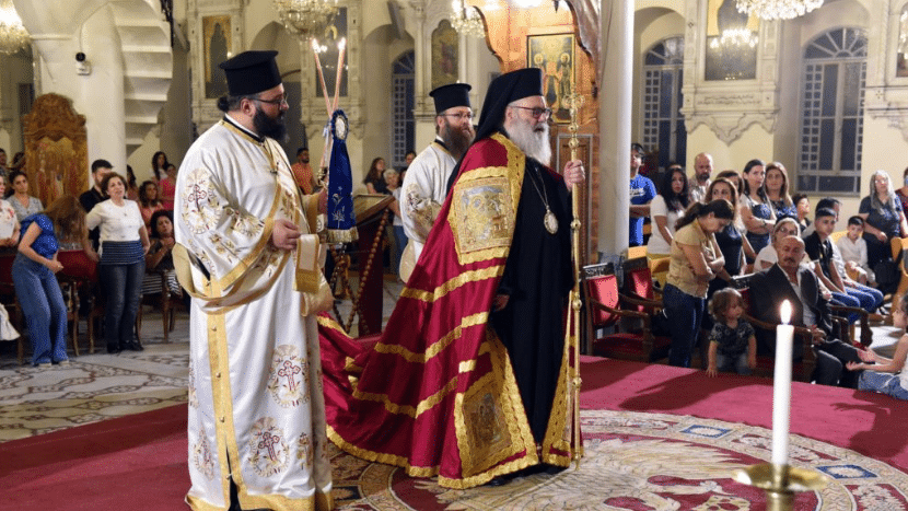 Fête de la Dormition en la cathédrale patriarcale de Damas