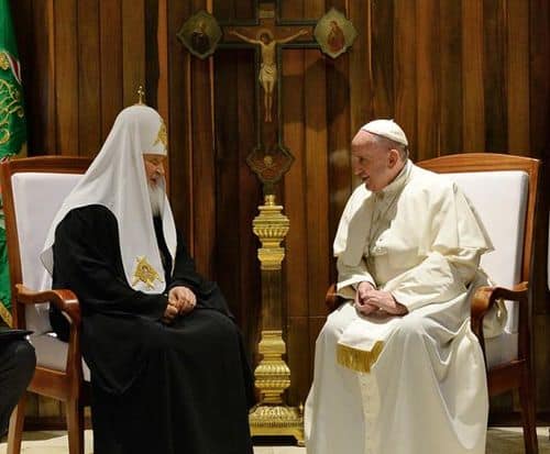 « les relations avec le vatican sont gelées », déclare le métropolite de volokolamsk antoine