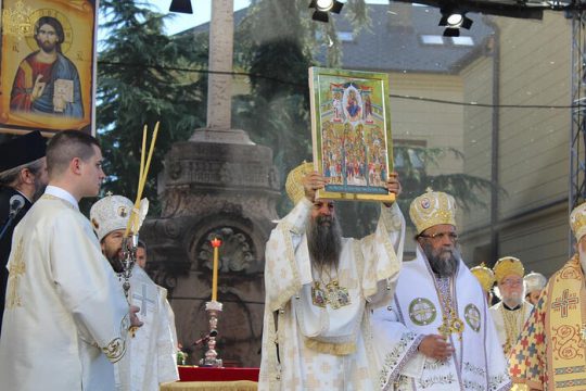 Plusieurs saints de l’Église orthodoxe serbe ont été canonisés ce dimanche à Novi Sad