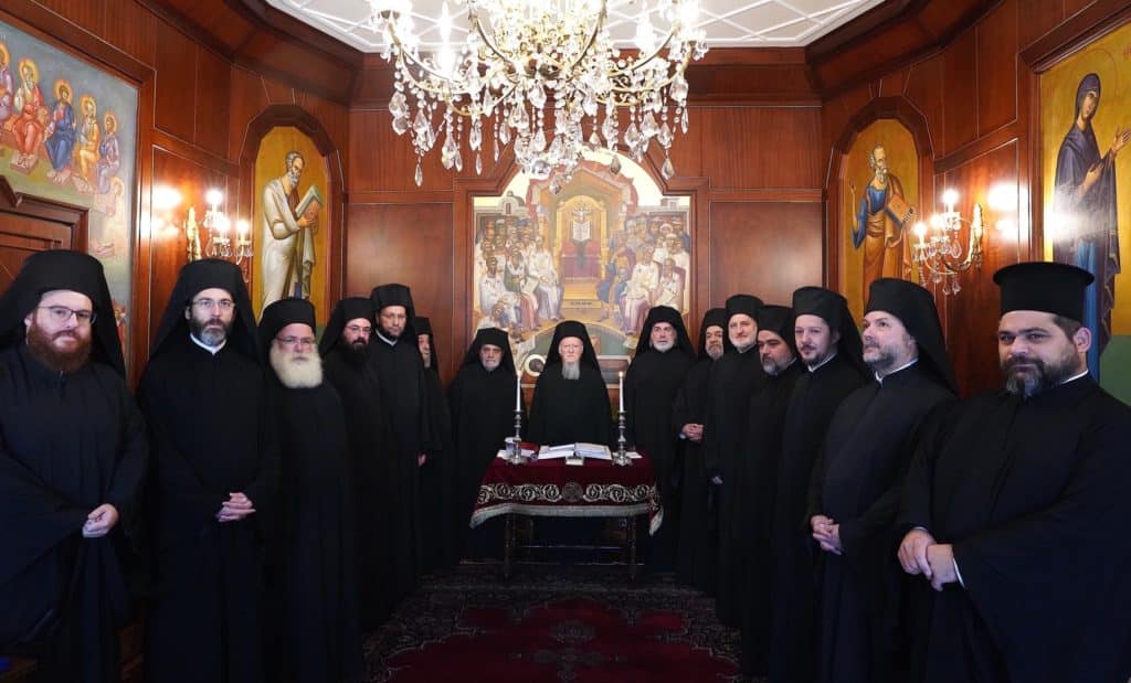 Réunion du Saint-Synode du Patriarcat œcuménique￼