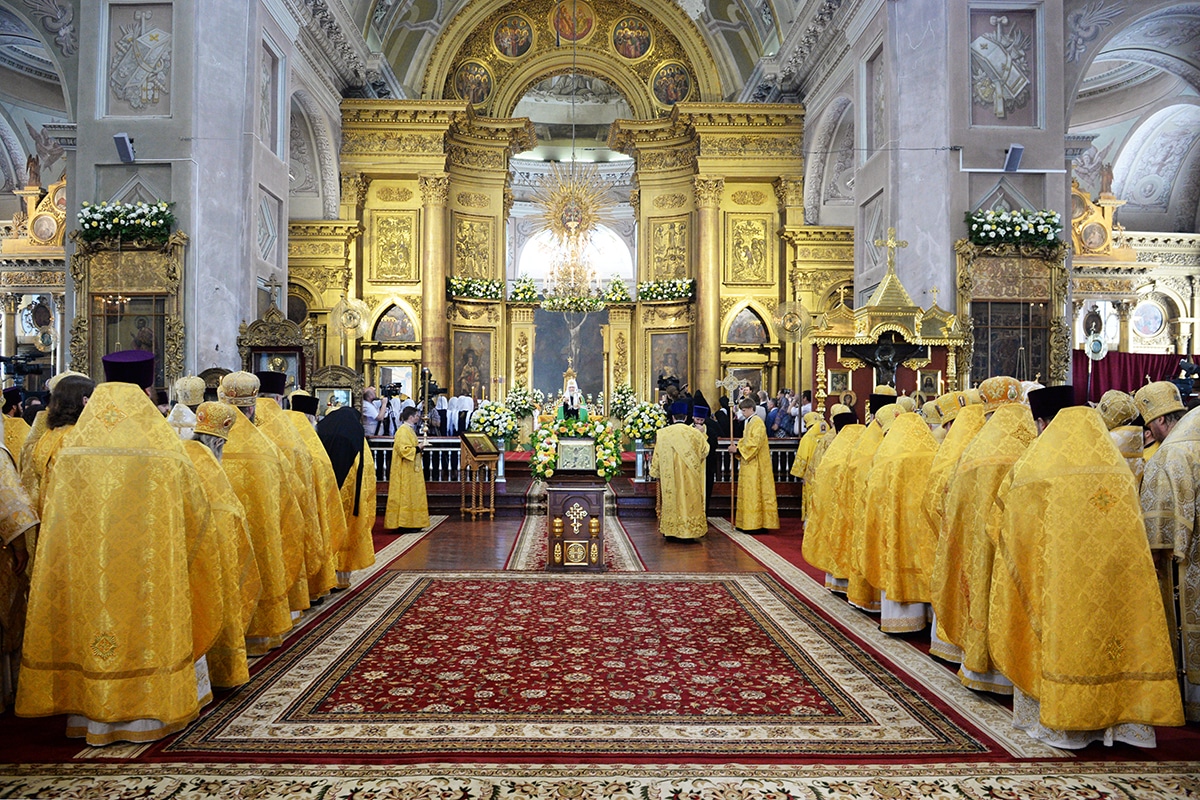 Discours du patriarche de moscou après la liturgie à la cathédrale de la résurrection à arzamas