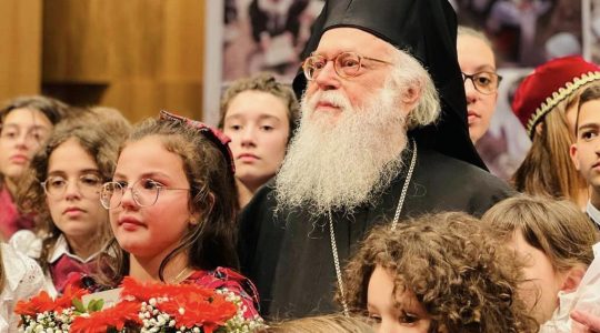 Cinquantième anniversaire du sacre épiscopal de l’archevêque de Tirana et de toute l’Albanie Anastase