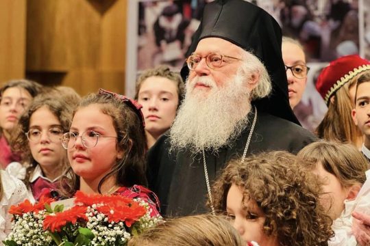 Cinquantième anniversaire du sacre épiscopal de l’archevêque de Tirana et de toute l’Albanie Anastase