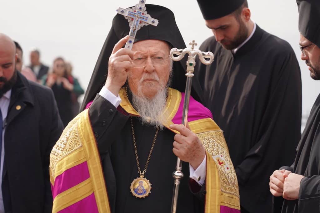 Le patriarche bartholomée s’est rendu à sélybrie, la ville natale de saint nectaire d’Égine