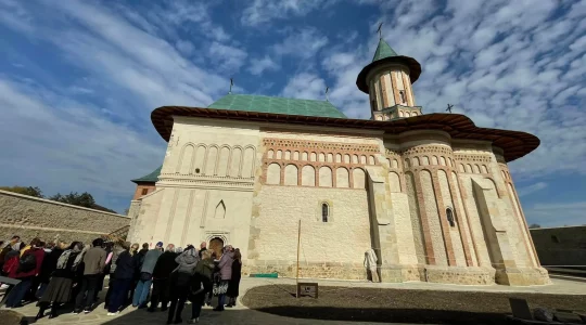 Le monastère de Tazlău, fondation de saint Étienne le Grand, a été rénové grâce à des fonds européens