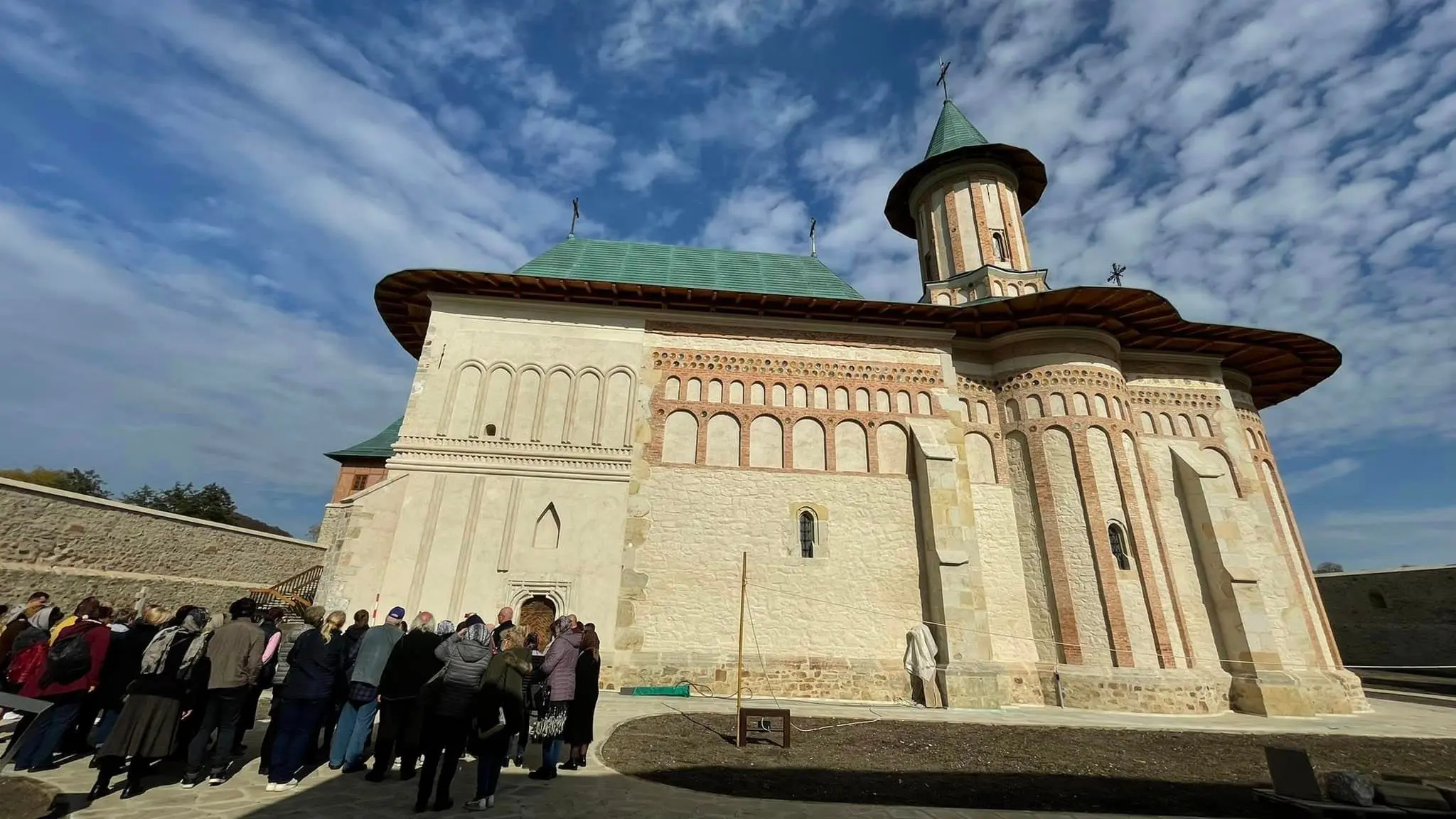 Le monastère de tazlău, fondation de saint Étienne le grand, a été rénové grâce à des fonds européens