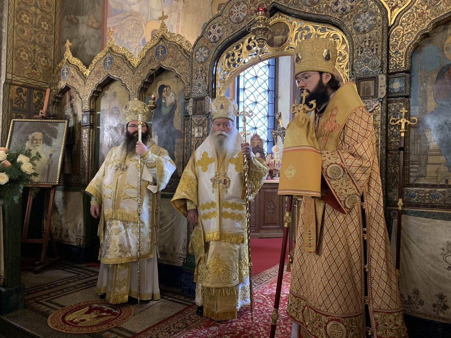 Le métropolite antoine de volokolamsk a participé aux célébrations du 70e anniversaire de la représentation de l’Église orthodoxe russe à sofia