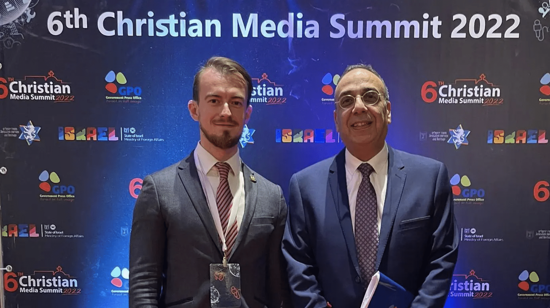 Le directeur de l’agence de presse basilica assiste au sommet des médias chrétiens 2022
