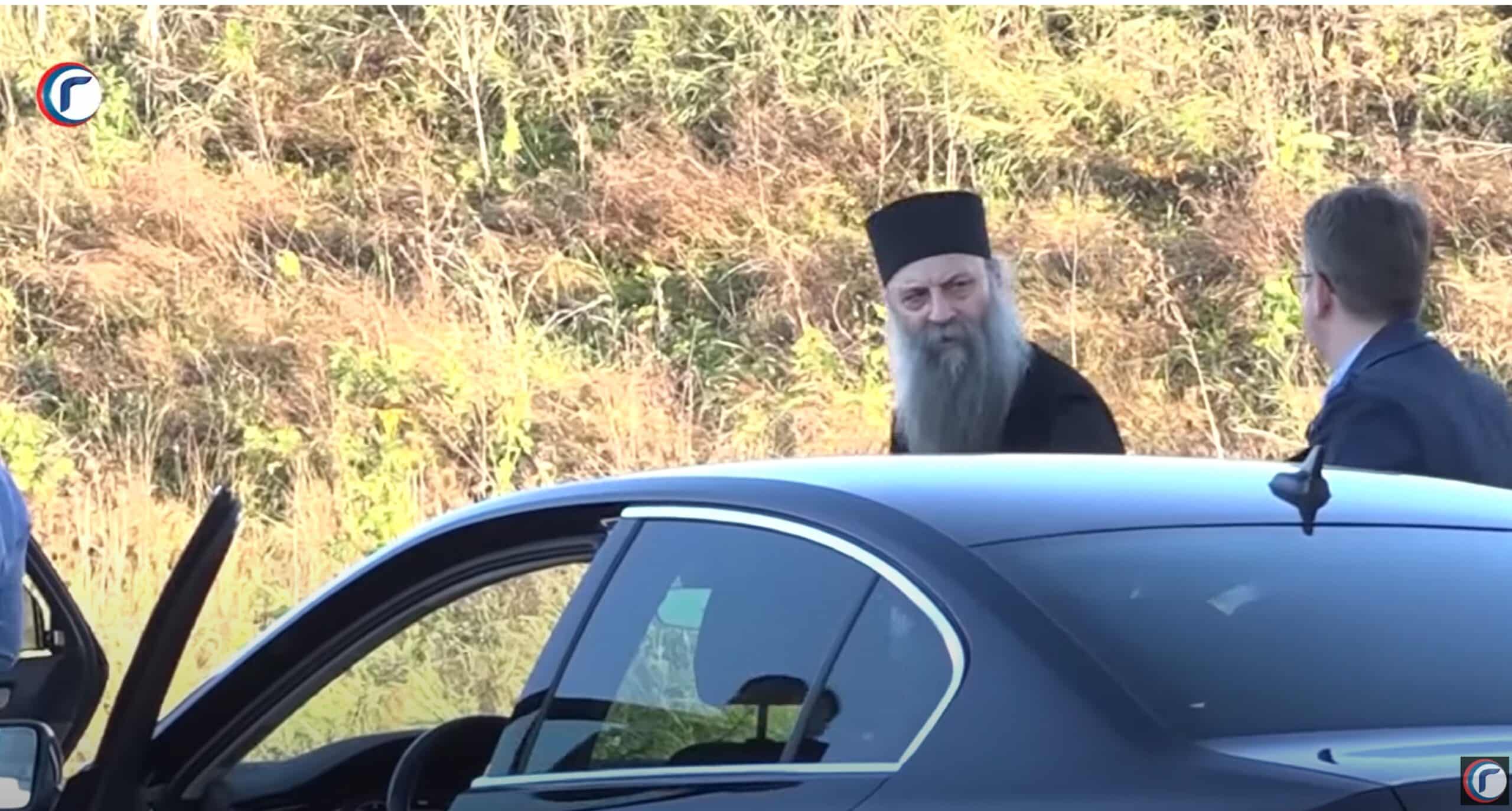 Le patriarche serbe a été refoulé à la frontière du kosovo (vidéo)
