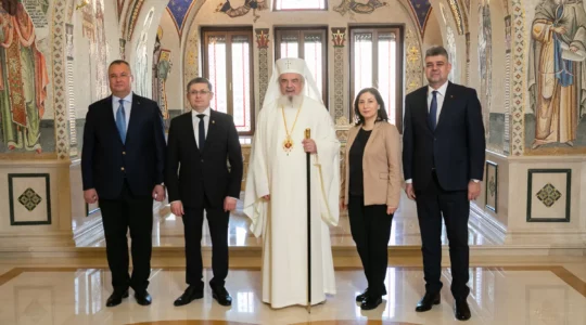 Le patriarche de Roumanie Daniel a reçu la visite du président du parlement de la République de Moldavie
