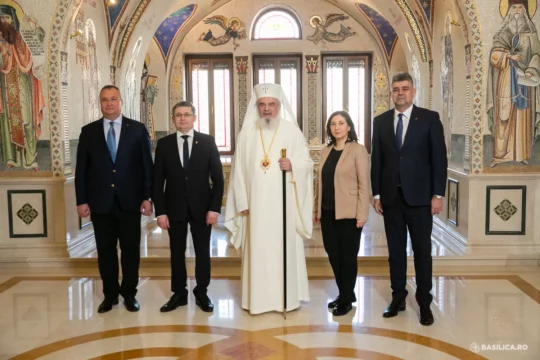 Le patriarche de Roumanie Daniel a reçu la visite du président du parlement de la République de Moldavie