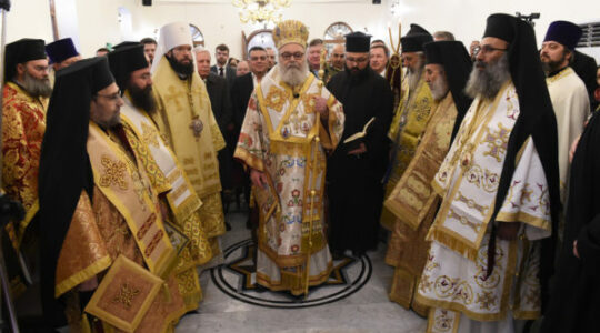 Le patriarche d’Antioche Jean X a inauguré l’église Saint-Georges, reconstruite à Arbin, dans la banlieue de Damas